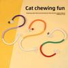 Cat Bite Rope Toys for Self-entertainment and Boredom, Teething Sticks, Goiter Fruit Bite Ropes, Cat Teasing Sticks, Durable New Cat Toys