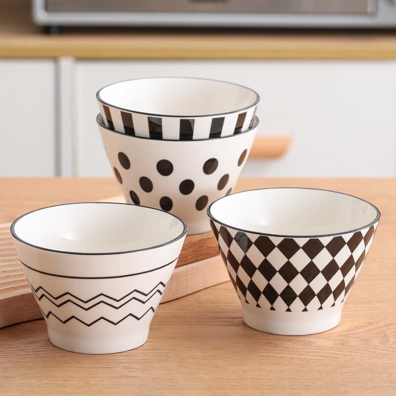 ZHISI Ceramic Doulili Bowl and Spoon Set