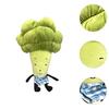 Plush Toy Broccoli Adorable Stuffed Vegetable Plush Toy for Car Office Couch