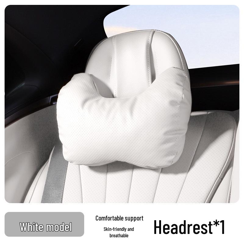 Mercedes Headrest & Lumbar Support Pillow for C/E/A/S Class, GLC260, GLE450, GLB.