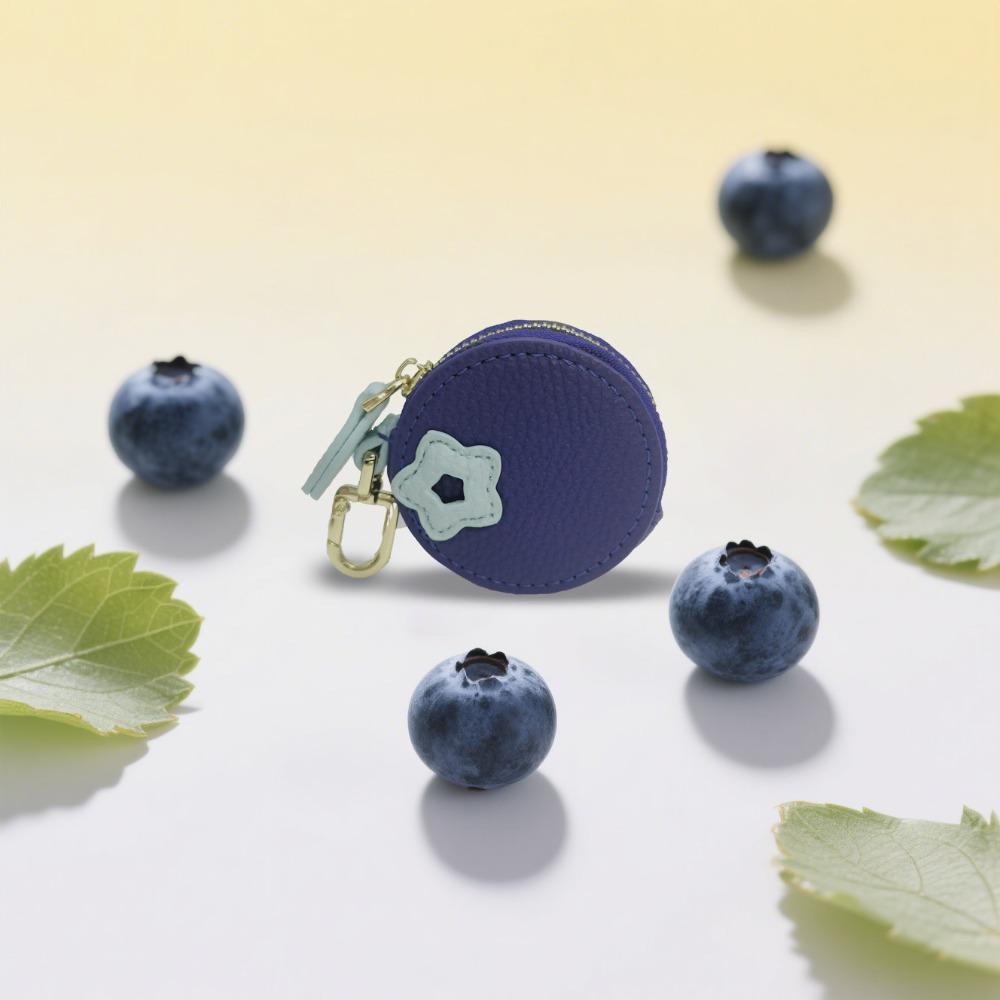 Wallet Fruit Shaped Keychain Door Lock No Card Earphones Anti Loss and Anti Drop Fashion Keychain Pendant Accessories Gifts