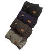 Unisex Winter Jacquard Knit Flip-Top Fingerless Gloves - Thick, Warm & In Stock