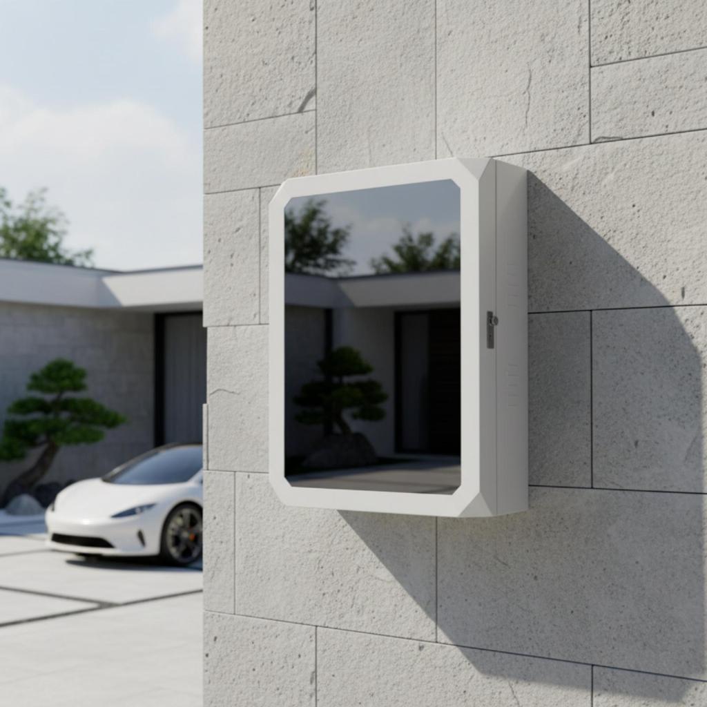 EV Protection Box Outdoor Enclosure Weatherproof Charging Pile Shelter for Property Managers,