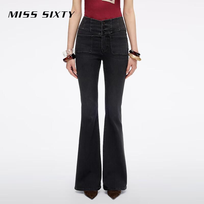 

MISS SIXTY 2025 Осень Импортный Деним Женские Расклешенные Джинсы 29