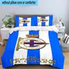 3PCS Deportivo Football Bedding Set,Including 1pc Duvet Cover And 2pcs Pillowcases Perfect for Bedroom, Dormitory, Fan Christmas gift