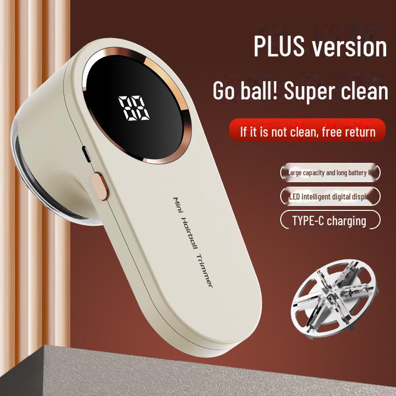 Rechargeable Sweater & Fabric Shaver - Lint & Hair Ball Remover for Household Use