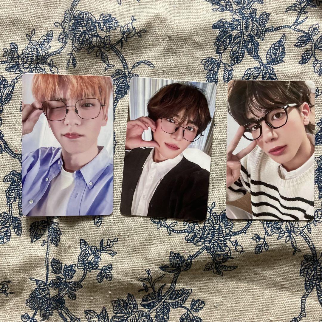 

[USED] TXT New Membership Bonus Fan Club FC Trading Cards x 3