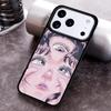 Cartoon Girl illustration Phone Case For iPhone 17 16 15 14 13 12 11 Pro Max Plus 17Air Soft Silicone Cover