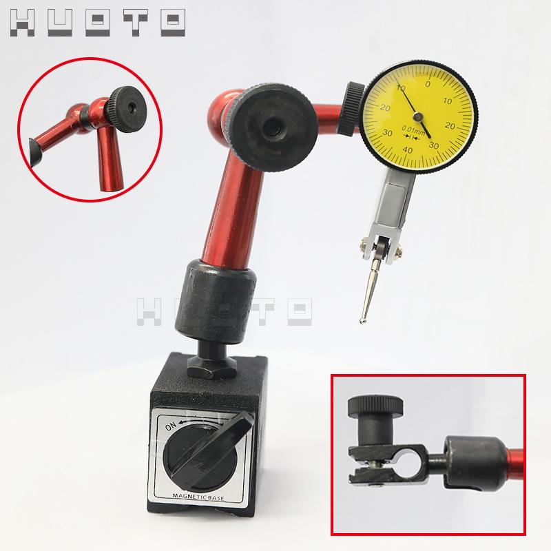 HUOTO Mini Magnetischer Universal-Mikrometerständer