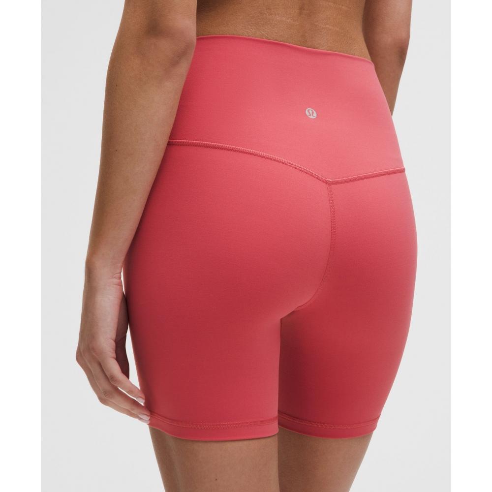 Lululemon Align  High Rise Short 6  Desert Red