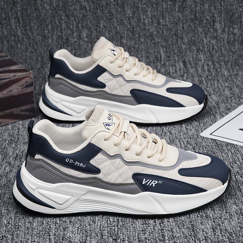 Color Block Mens Shoes Casual Designer Male Sneaker Running Outdoor Platform Sport Fashion Luxury Tenis Leather Trainers Loafers