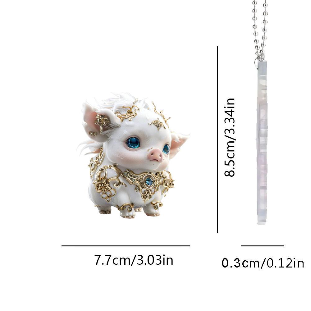 

2D Ornaments, Acrylic Flat Christmas Tree, Home Decor, Christmas Tree Pendant One Size