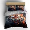 "Fierce Tiger, Untamed Majesty" Bedding Sets Duvet Covers Pillowcases(1* Duvet Cover 2* Pillowcases Without Duvet Insert)
