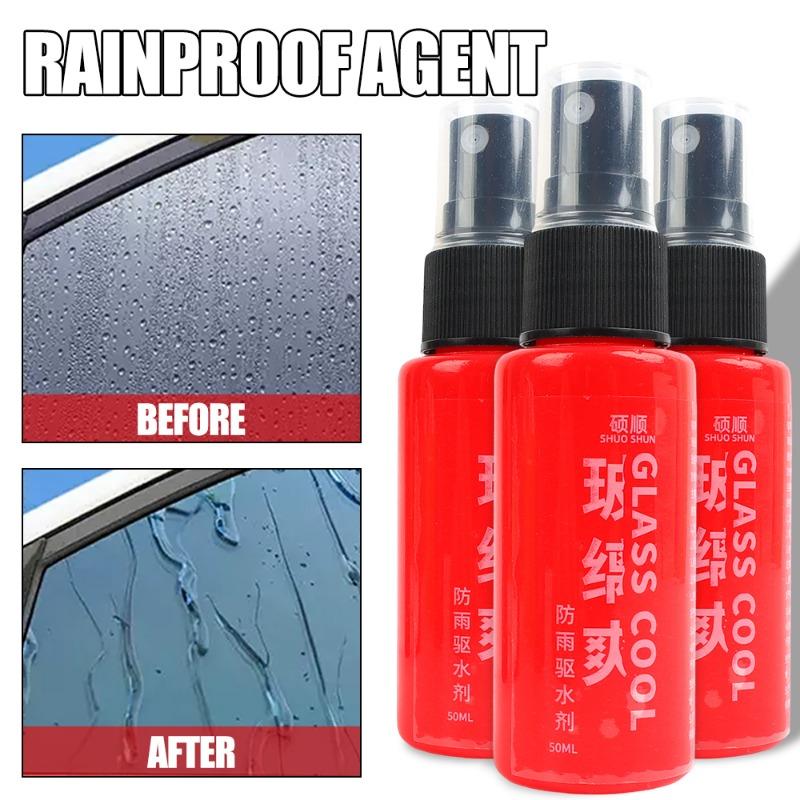 1-5pcs Car Glass Coating Anti-fogging Agent Windscreen Rearview Mirror Multifunctional Water Repellent Cleaning Agent Auto Parts