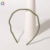 Simple Wavy Hair Bands Head Hoop Sports Headband Hairband for Women Candy Colors Headbands for Girls Hair Accessories
