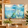 Lapras Custom Name Diamond Painting Personalized 5D Full Drill DIY Diamond Art Home Decor