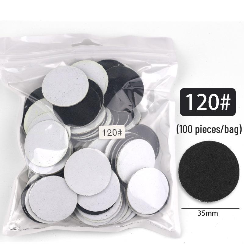 Electric Nail Polish and Pedicure Sanding Set: Exfoliating Sheets & Callus Gauze