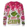 Men's Christmas Printed Imitation Cotton Long-sleeved Shirt
