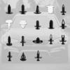 415 Pcs 18 Sizes Plastic Car SUV Trim Clips Retainer Panel Bumper Fastener With Contain Box