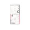 Coordinate Scale Protractor Geometry Drawing Template Measuring Tool Navigation Topographical Map Scale Command Ruler