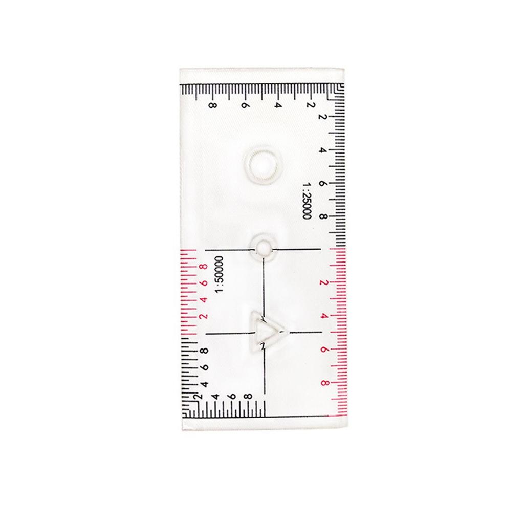Coordinate Scale Protractor Geometry Drawing Template Measuring Tool Navigation Topographical Map Scale Command Ruler