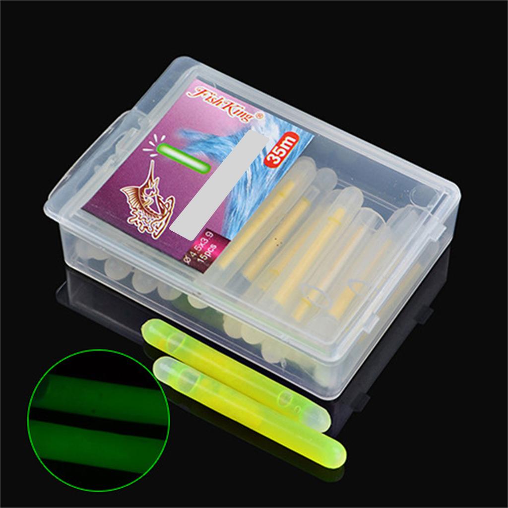Fishing Rod Glow Stick Night Fishing Float Light Glow Stick Bites Alarm Luminous Glow Lamp Rod Tip Glow Stick Tube