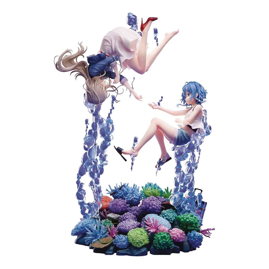 

Furyu Aquatop on the Kukuru and Fuka Scale PVC Figure Multicolor Sand 17 Set,
