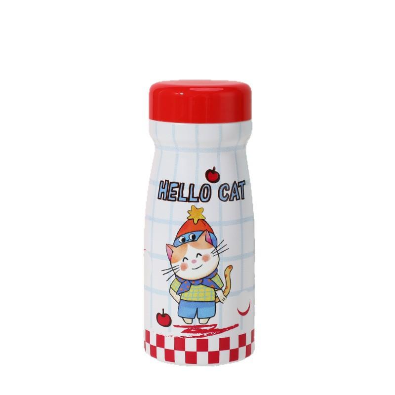 Water Bottle Thermos Cup Student Cute Vacuum Cup