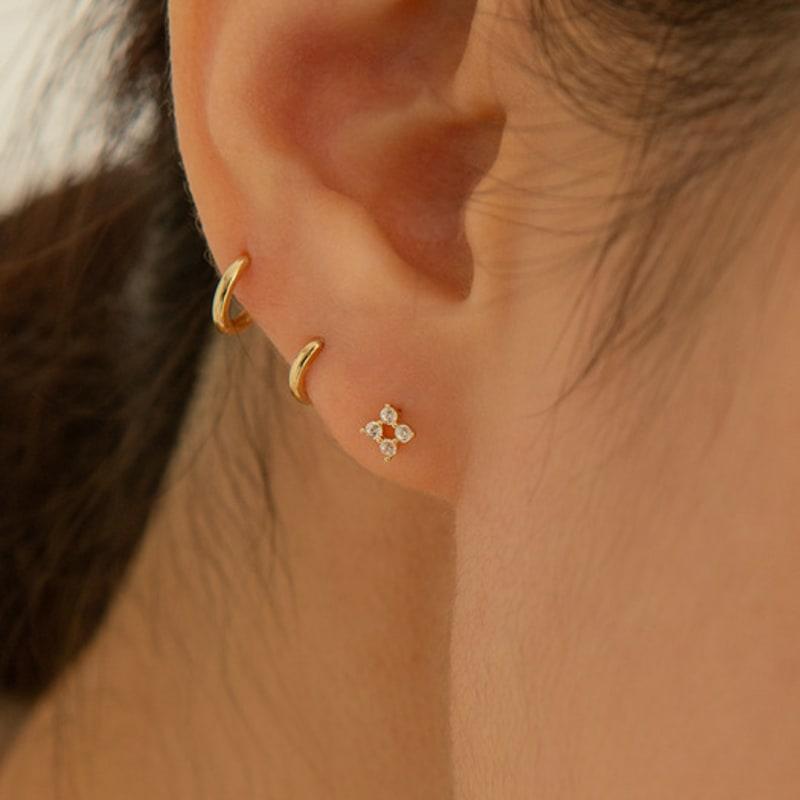

LUNNE 14k Steri Star Mini Piercing (14k Gold) #LFPI05 Gold (individual)