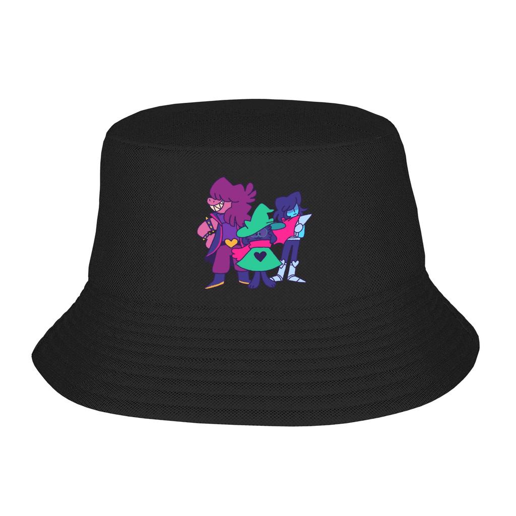 Frühlingspicknick Kopfbedeckung Deltarune Gaming Stuff Eimerhüte Trendiger Unisex Sonnenhut Bob Fischer Unisex Kappe Outdoor