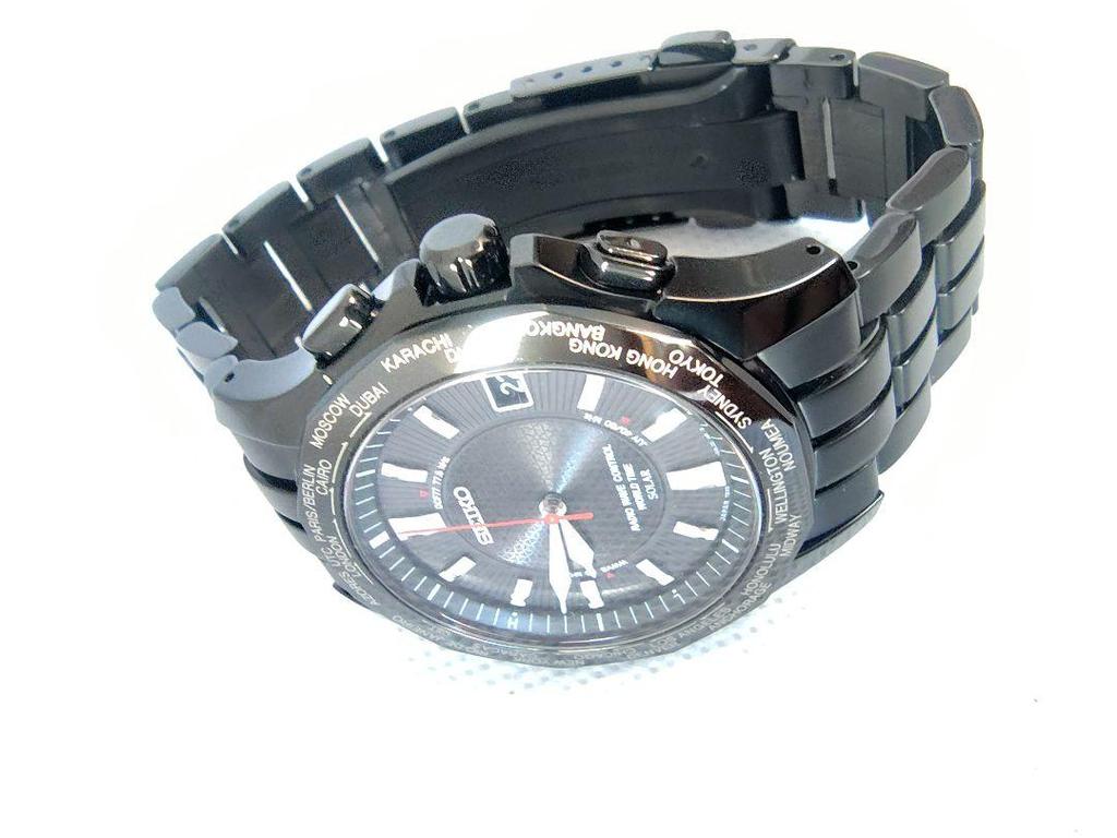 [USED] Rare Seiko Brightz World Time Titanium Radio Solar Watch