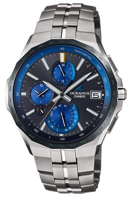 Radiotelefon solarny Oceanus Bluetooth Silver [Casio] [Manta] OCW-S5000E-1AJF męski