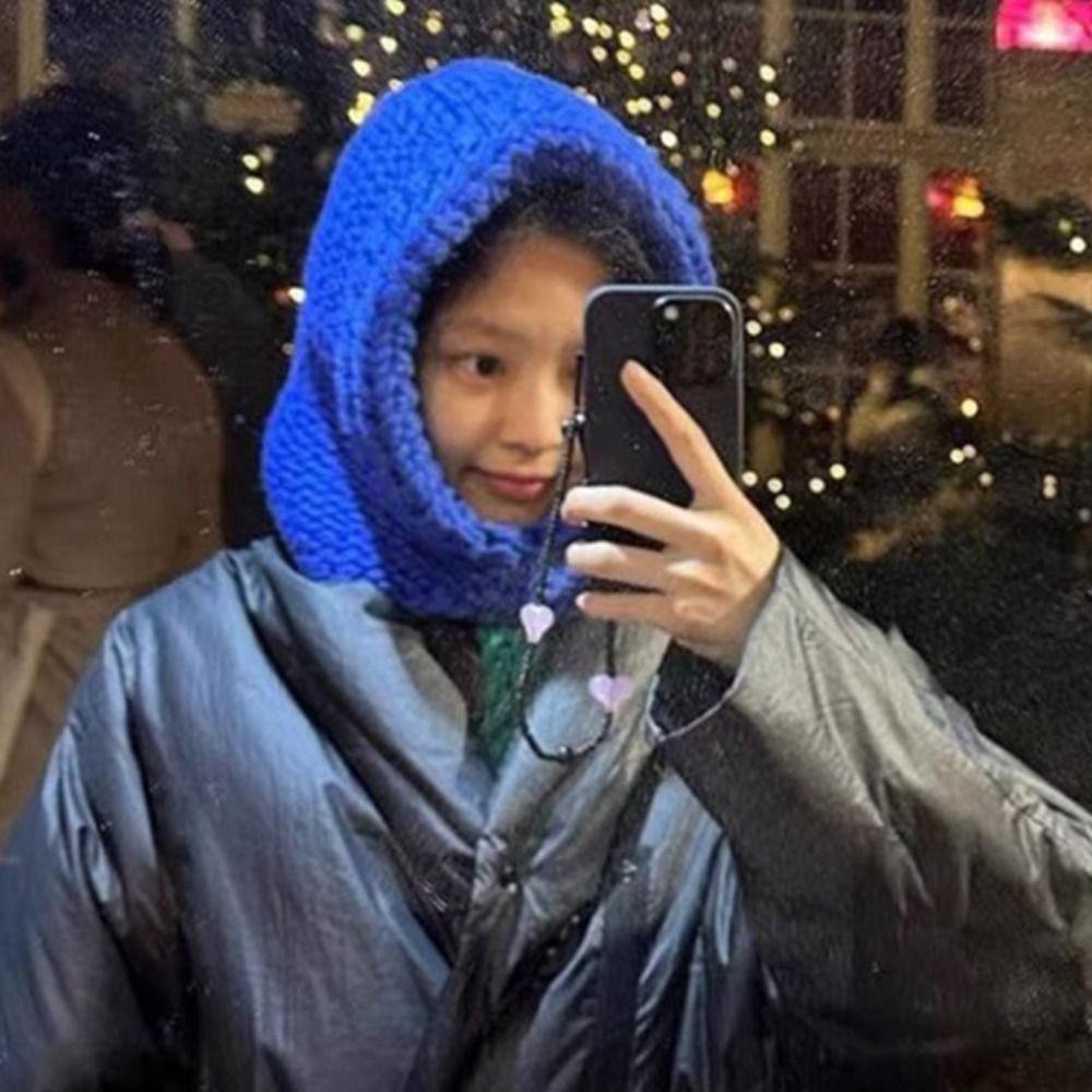 Beanie Ear Protection Pullover Hat Pullover Hat Knitted Scarf Cap Balaclava Hat Winter/Autumn