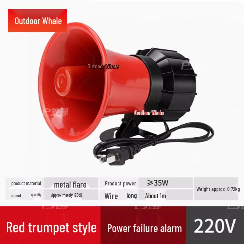 Outdoor Power Outage Alarm with Remote Notification