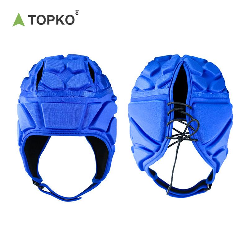 TOPKO Torwarthelm Fußballtorwart Rugby Rollschuhe Skater HELM Reithelm