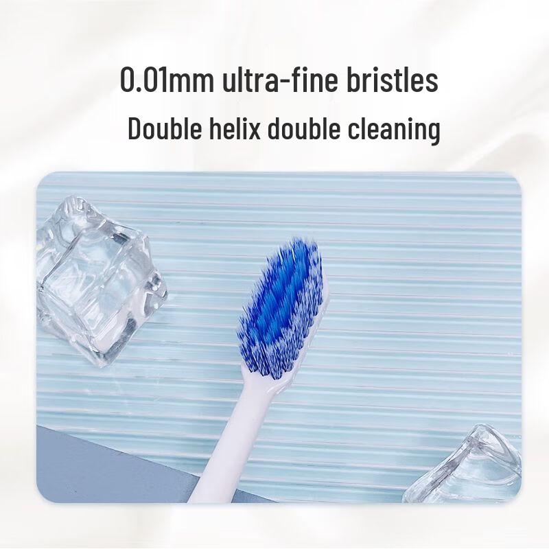 YIFUYIJING Spiral Soft-Bristle Toothbrush 5-Pack