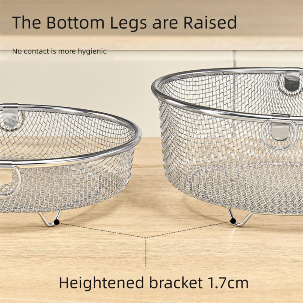 Reusable Chef Frying Strainer Double-ear Strainer Basket  Kitchen Cooking Utensils