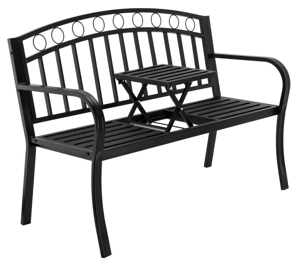 Metal Garden Bench Banco