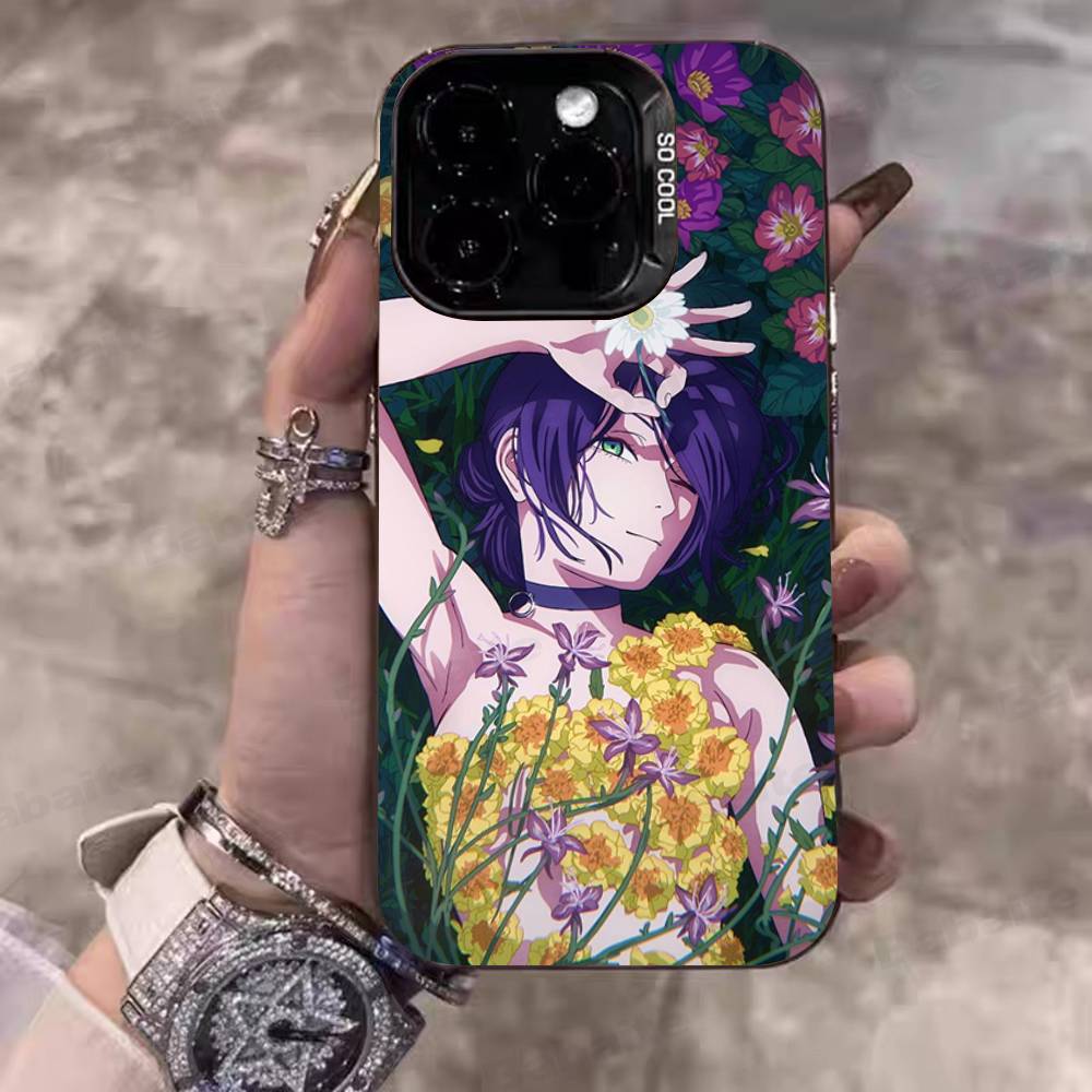 

Reze Chainsaw Man Colorful Phone Case For IPhone 17 16 15 14 13 12 11 Pro Max Plus Matte Cover iPhone 16