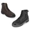 Elcanto Intense Men'S Combat Work Boots 3Cm Lcma33I34V