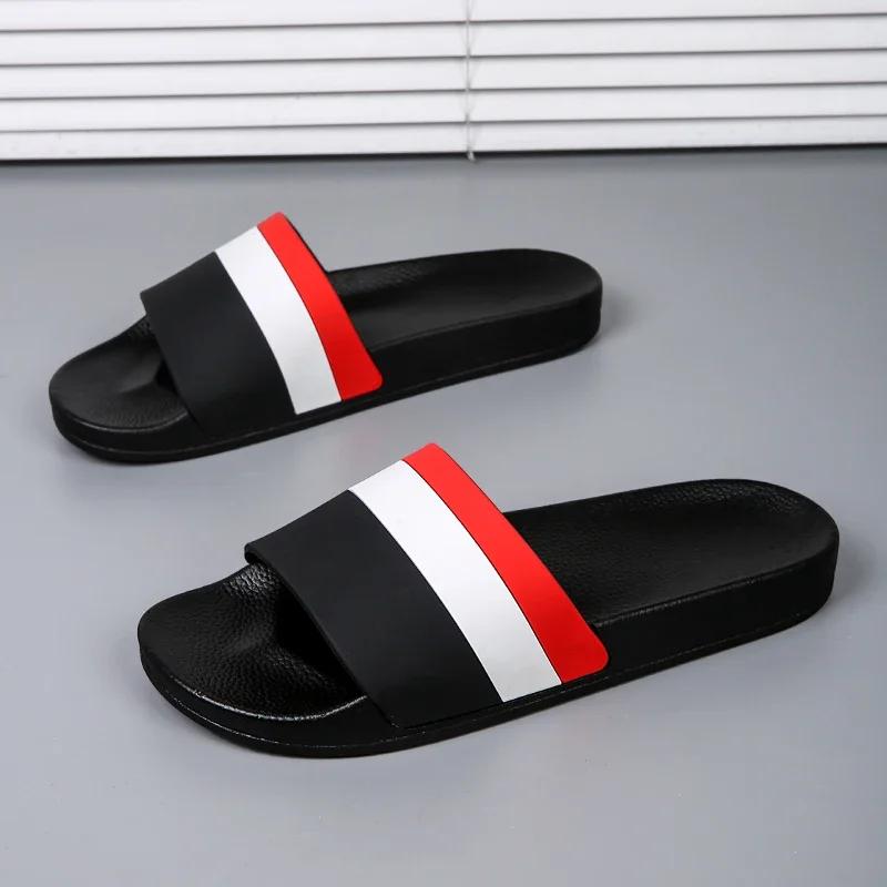 Mens Shoes 36-46 Simple Comfortable Slippers Outdoor Sandals Summer Specials Beach Non Slip Bathroom Men Casual Shoes
