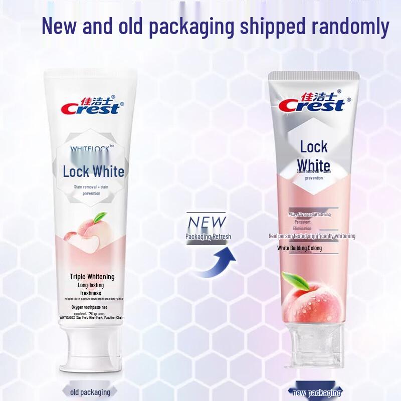 Crest Peach Scented Whitening Toothpaste