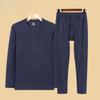 VEZFAA Conjunto de Ropa Interior Térmica para Hombre Autocalentable de Doble Cara Hecho de Terciopelo Alemán - Grueso Polar Traje Otoño-Invierno (1/2 Piezas.)