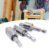 3Pcs 360 Degree Rotating Sleeve Connecting Rod Square Head Wind Batch Conversion Rod Electric Drill Tool Accessories