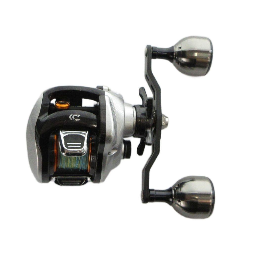 Used DAIWA DAIWA SMAK 100H SMAK bait reel fishing logo silver color GY11 /MQ