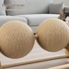Dejia Wangfu Solid Wood Sisal Cat Scratcher Toy