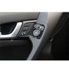 Car Interior Memory Seat Button Panel Trim Cover Fit for Acura TSX 2014 2013 2012 2011 2010 2009 Black Carbon Fiber
