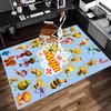 1pc Maya the bee Print Area Rug - Soft,Washable Non-Slip Indoor Mat for Office Chairs,Living Room,Home Office Decorative Rug