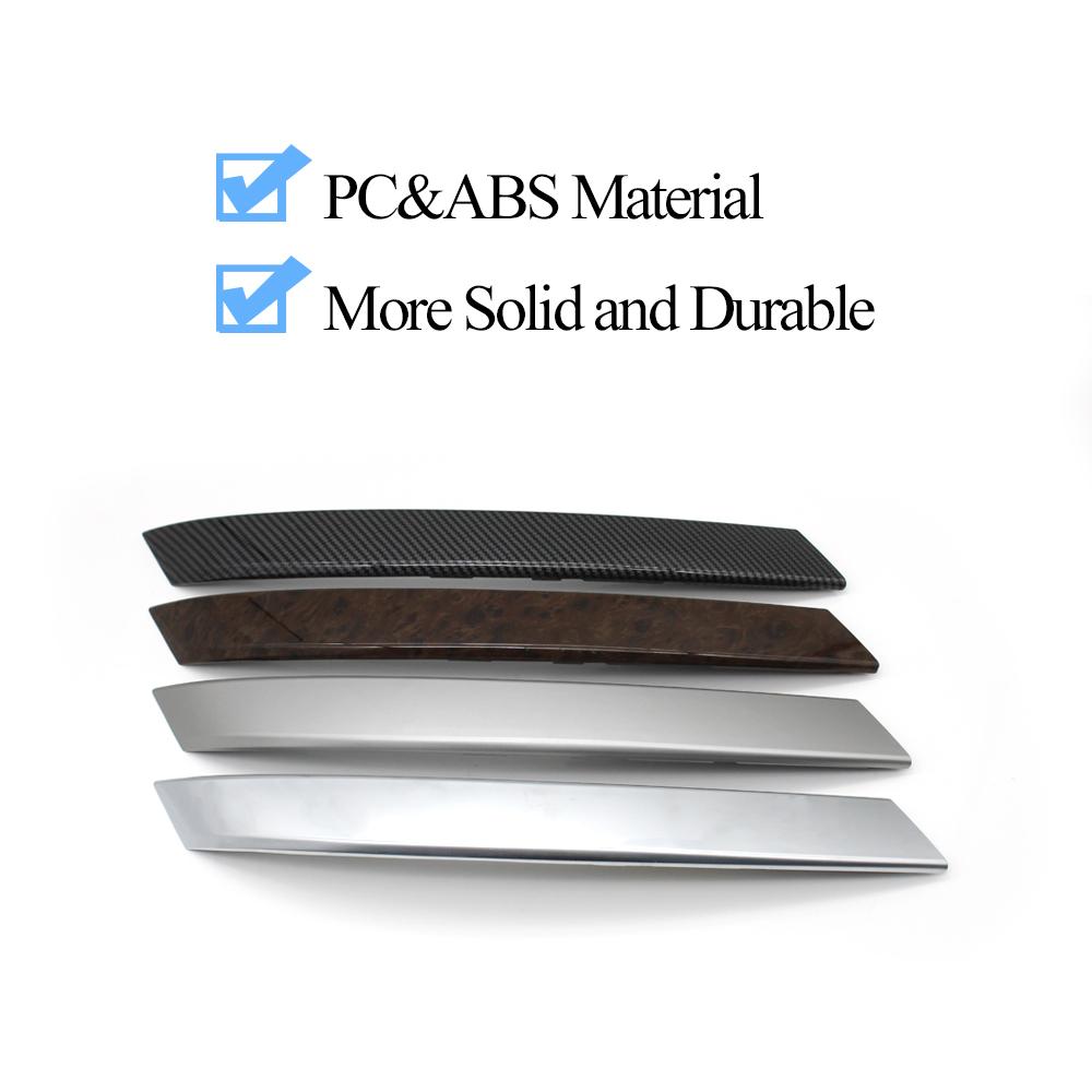 LHD RHD Car Inner Front Rear Left Right Door Handle Cover Trim For BMW 5 Series M5 E60 E61 2004 2005 2006 520i 523i 525i 530i