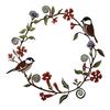 Ideamall Door Wreath, Entryway Object, Wall Decoration, Outdoor, Flower and Bird Wall Hanging